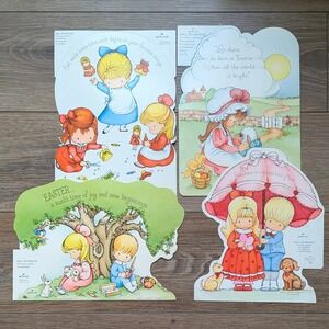 Vintage 70s 80s Hallmark Joan Walsh Anglund Easter & Friendship Wall Decorations